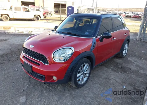2014 Mini Countryman Cooper S из США, поврежденный, VIN WMWZC3C56EWP25627